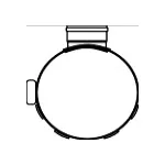   PIPELIFE KGKDAB250/125X90 NYEREGIDOM KG és KD CSÖHÖZ, ÖNFESZITOS - 62 - R