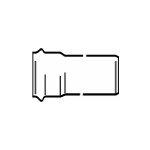   PIPELIFE PVC-TEM110/24F/1 GUMIGYÜRÜS TOKOS POSTAIV 24 FOKOS - 10