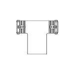   PIPELIFE T180PE100SDR11 ELEKTROFUZIÓS T IDOM PE100 SDR11 - 75