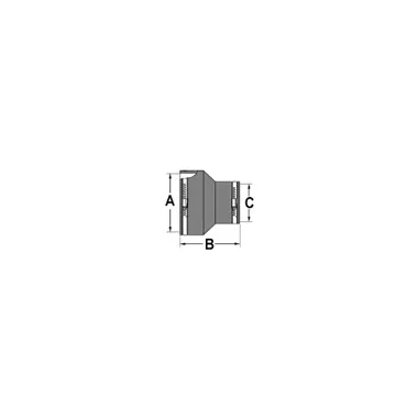 PIPELIFE XAC320/160 GUMISZÜKITÖ A:295-320C:144-160B:150 - 83
