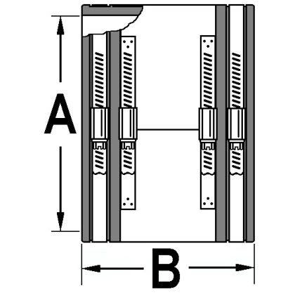 PIPELIFE XDR115W4 GUMI CSÖTOLDÓ A:100-115 B:100 - 83