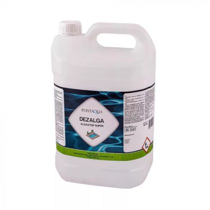   PONTAQUA AGL350 Dezalga 5L Alga elleni vegyszer medencéhez, gyógyvizekben is használható