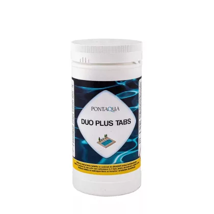   Pontaqua DPT010 Duo Plus Tabs kettős hatású klóros fertőtlenítő 5x200 gr tabletta
