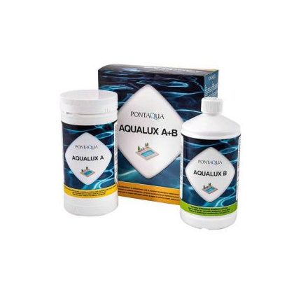   Pontaqua Aqualux LUAB210 A+B (oxigénes tabletta + aktivátor) LUAB 210 vízfertőtlenítő szett
