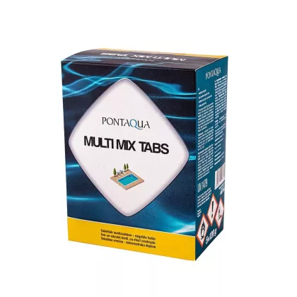   Pontaqua MMT006 Multi Mix Tabs négyes hatású medence vegyszer 5x120 g tabletta