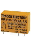 TRACON PR110-1V16A Print relé 110V DC / 1×CO (16A, 230V AC / 30V DC)