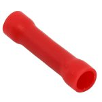   TRACON PTH Szigetelt toldóhüvely, ónozott elektrolitréz, piros 1,5mm2, (L=25mm, d1=2mm), PVC, 100 db/csomag