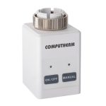   COMPUTHERM Q12RF Termosztáttal vezérelhető vezeték nélküli (rádiófrekvenciás) motoros állítómű radiátorszelepekhez
