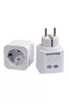 COMPUTHERM Q2RF rádiófrekvenciás kapcsolójel továbbító dugalj COMPUTHERM Q2RF rádiófrekvenciás kapcsolójel továbbító dugalj