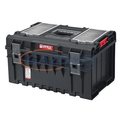   QBRICK System Box ONE 350 Profi Szerszámosláda, műanyag, 38 l