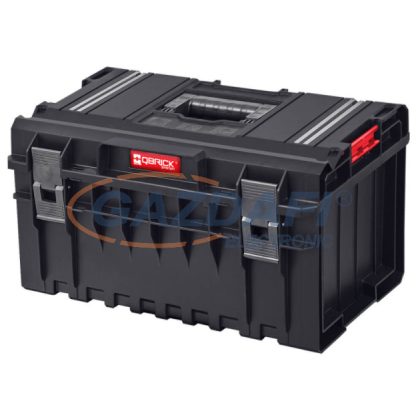   QBRICK System Box ONE 350 Technik Szerszámosláda, műanyag, 38 l