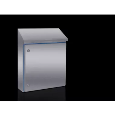 RITTAL 1307600 Egyajtós HD kompakt kapcsolószekrény NEMESACÉL, 510x550x210 MM