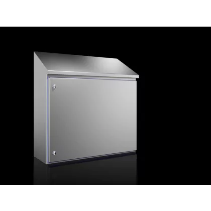   RITTAL 1315600 Egyajtós
 HD kompakt
 kapcsolószekrény, 1.4301, 810x650(821)x300mm