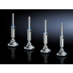  RITTAL 4000240 HD Szintezőlábak, padlórögzítés nélkül, M12, 122-175 MM, 1.4301
