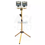   TRACON RA-2500 Állványos halogén fényvető 230V,50Hz,R7s, max.2×500W, 118mm, IP44, EEI=A++,A+,C,D,E