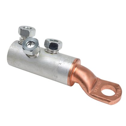 TRACON RA185-240CS16 Szakadófejes csavaros réz-alumínium szemes csősaru 185-240mm2,3×M16