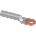   TRACON RA35-10 Szigeteletlen réz-alumínium szemes csősaru 35mm2, M10, (d1=8,5mm, d2=10,5mm)