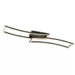  RÁBALUX 71005 Cirilla, mennyezeti lámpa, beltéri. LED40W, L82cm, fekete, 3000K 3180lm 'G'