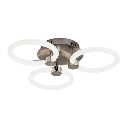   RÁBALUX 71007 Sotiris, mennyezeti lámpa, beltéri.LED21W, D41cm,szt.króm 3000/4000/6000K 2300lm 'F'