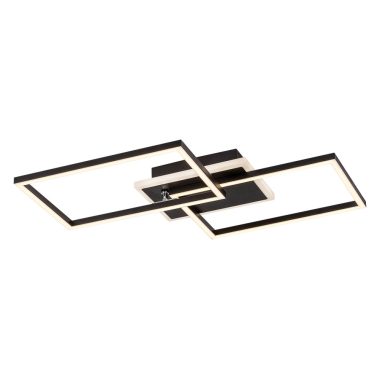 RÁBALUX 71013 Athelstan, mennyezeti lámpa, beltéri. LED40W,matt fekete 3000K 2050lm 'G'