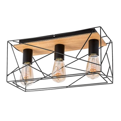   RÁBALUX 71023 Boire, mennyezeti lámpa, beltéri. E27 3xMAX40W, L44cm