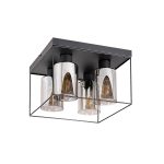   RÁBALUX 71034 Chadwick, mennyezeti lámpa, beltéri. E27 4xMAX25W, L30cm