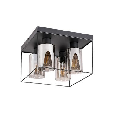 RÁBALUX 71034 Chadwick, mennyezeti lámpa, beltéri. E27 4xMAX25W, L30cm