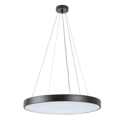   RÁBALUX 71041 Tesia, függeszték, beltéri. LED60W, D60cm, fekete 3000-6000K 2700lm 'G'