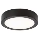   RÁBALUX 71200 Shaun2 LED mennyezeti lámpa ráépíthető 24W,4000K,fekete,kerek 2580 lm 4000K 230V, 50Hz IP20 20000h