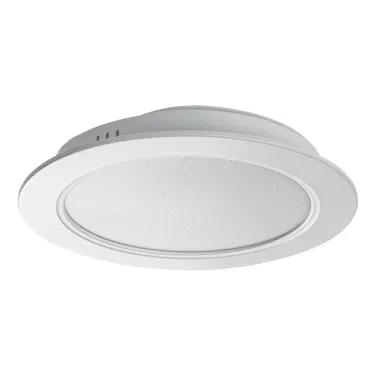 RÁBALUX 71233 Shaun2 LED mennyezeti lámpa, süllyesztett  6W,4000K,fehér, kerek 430 lm 4000K 230V, 50Hz IP20 25000h