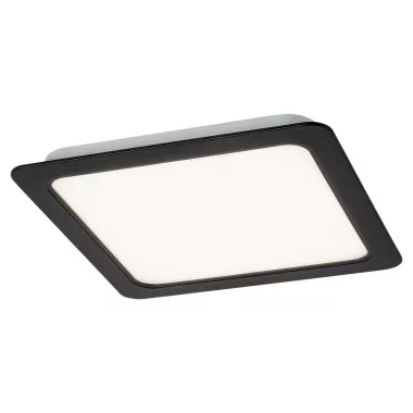 RÁBALUX 71262 Shaun2 LED mennyezeti lámpa, süllyesztett 3W,4000K,fekete,szögletes 220 lm 4000K 230V, 50Hz IP20 25000h