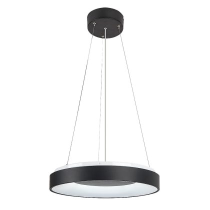   RÁBALUX 72001 Ceilo, függeszték, beltéri. LED38W, D48cm, fekete 3000-6500K 3150lm 'G'