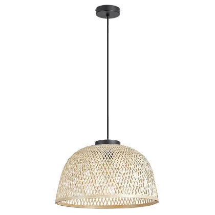   RÁBALUX 72025 Rattan, függeszték, beltéri. E27 1xMAX25W, D40,5cm