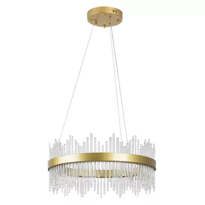   RÁBALUX 72227 Mabel LED függeszték 36W, D58cm, arany 2480 lm 230V, 50Hz IP20 36000h