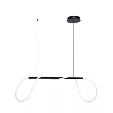 RÁBALUX 72269 Montema LED függeszték 40W 3750lm 4000K 230V IP20 20000h fekete