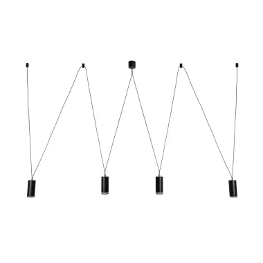 RÁBALUX 73038 Senobia függeszték GU10 4xMAX5W 230V, 50Hz IP20