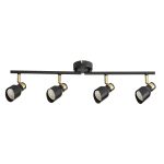   RÁBALUX 73050 Lilou mennyezeti lámpa GU10 4xMAX25W, L70cm 230V, 50Hz IP20