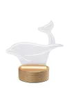 RÁBALUX 76002 Akali,asztali lámpa, beltéri, LED2W,H20,5cm,delfin 3000K 50lm