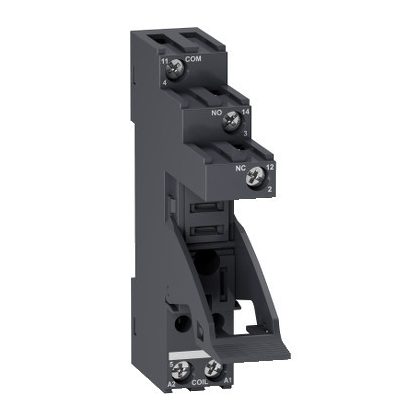   SCHNEIDER RGZE1S35M Zelio foglalat, RXG1*** interfész reléhez, 1CO, elválasztott elrendezésű, csavaros