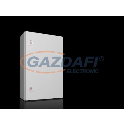   RITTAL 1038000 AX kompakt kapcsolószekrény, 380x600x210mm, 1-AJTÓS Acéllemez IP 66