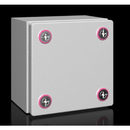   RITTAL 1500000 KX kötődoboz bevezetőlemez nélkül, 150x150x120 mm Acéllemez IP 66