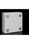 RITTAL 1514000 KX junction box without lead-in plate, 150x150x80 mm Sheet steel IP 66