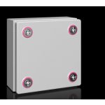   RITTAL 1514000 KX kötődoboz bevezetőlemez nélkül, 150x150x80 mm Acéllemez IP 66