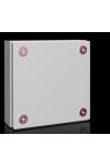 RITTAL 1516000 KX kötődoboz bevezetőlemez nélkül, 200x200x80 mm Acéllemez IP 66