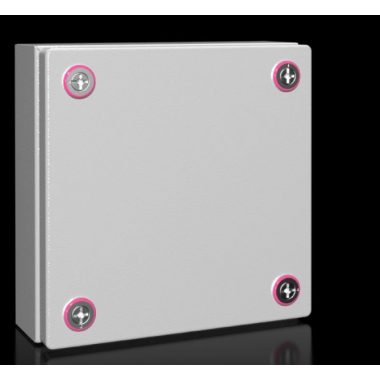 RITTAL 1516000 KX kötődoboz bevezetőlemez nélkül, 200x200x80 mm Acéllemez IP 66