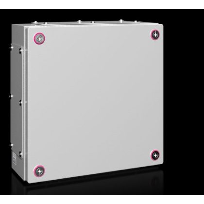   RITTAL 1535000 KX junction box without lead-in plate, 300x300x120 mm Sheet steel IP 55
