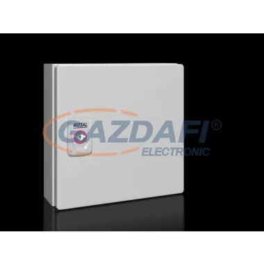 RITTAL 1546000 KX E-Box, 200x200x80 mm Acéllemez IP 66