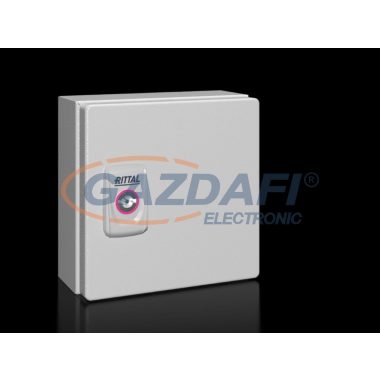 RITTAL 1551000 KX E-Box, 150x150x80 mm Acéllemez IP 66