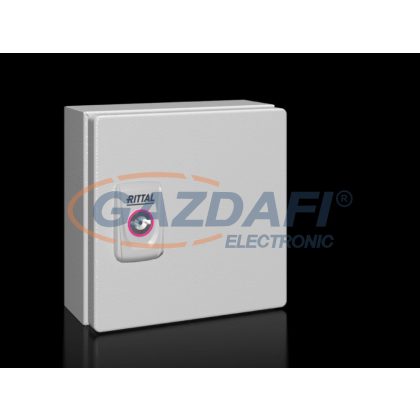 RITTAL 1551000 KX E-Box, 150x150x80 mm Acéllemez IP 66