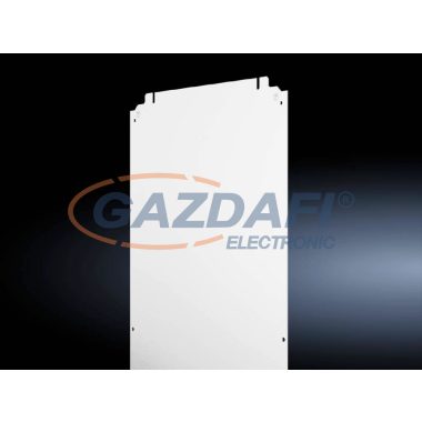 RITTAL 1575800 KX SZERELŐLAP, 125x185 mm Acéllemez
